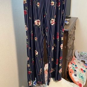 Flower Stretchy Pants